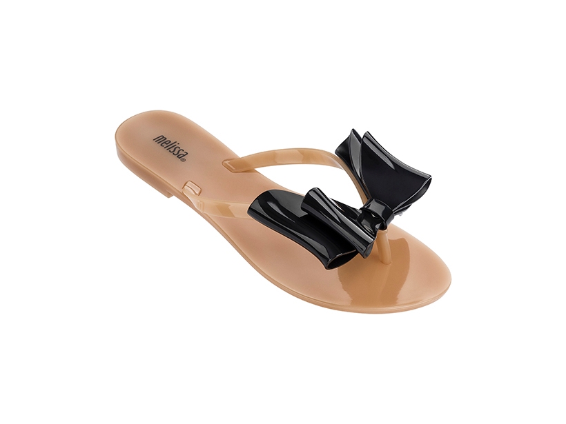 Melissa flip flops store bow