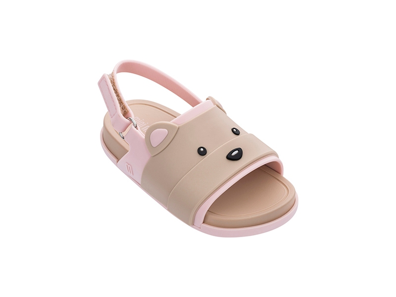 MINI MELISSA BEACH SLIDE SANDAL BEAR Melissa Shoes Singapore Official Online Shop For Melissa Jelly Shoes