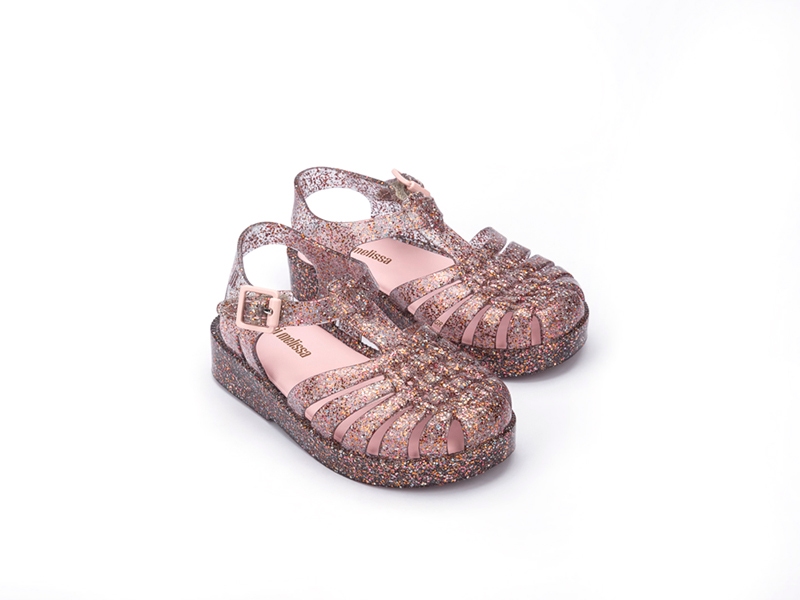 Mini Melissa Possession Baby Pink Glitter Us Size 10 Melissa Shoes Singapore Official Online Shop For Melissa Jelly Shoes