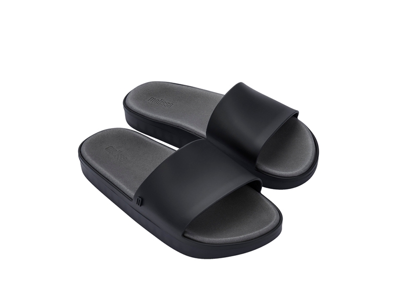 Melissa Beach Slide Next Gen Matte Black Smoke Us Size 05 Melissa Shoes Singapore Official Online Shop For Melissa Jelly Shoes