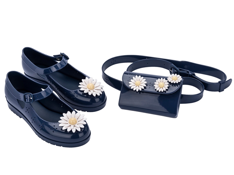 Navy melissa shoes discount