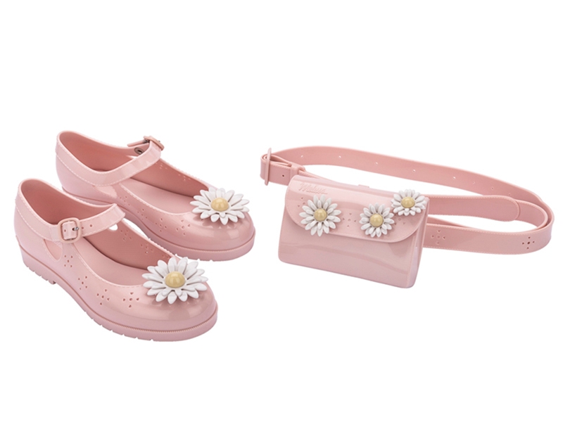 Mini Melissa Com Pochete Ii Kids Pink Us Size 13 Melissa Shoes Singapore Official Online Shop For Melissa Jelly Shoes