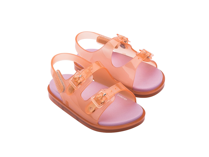 Childrens heeled jelly shoes top